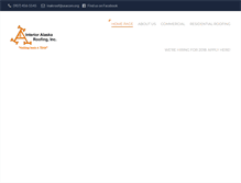 Tablet Screenshot of interiorakroofing.com
